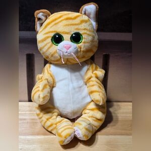 Ty Beanie Baby Bellies Mango The Gold Tabby  Plush Cat